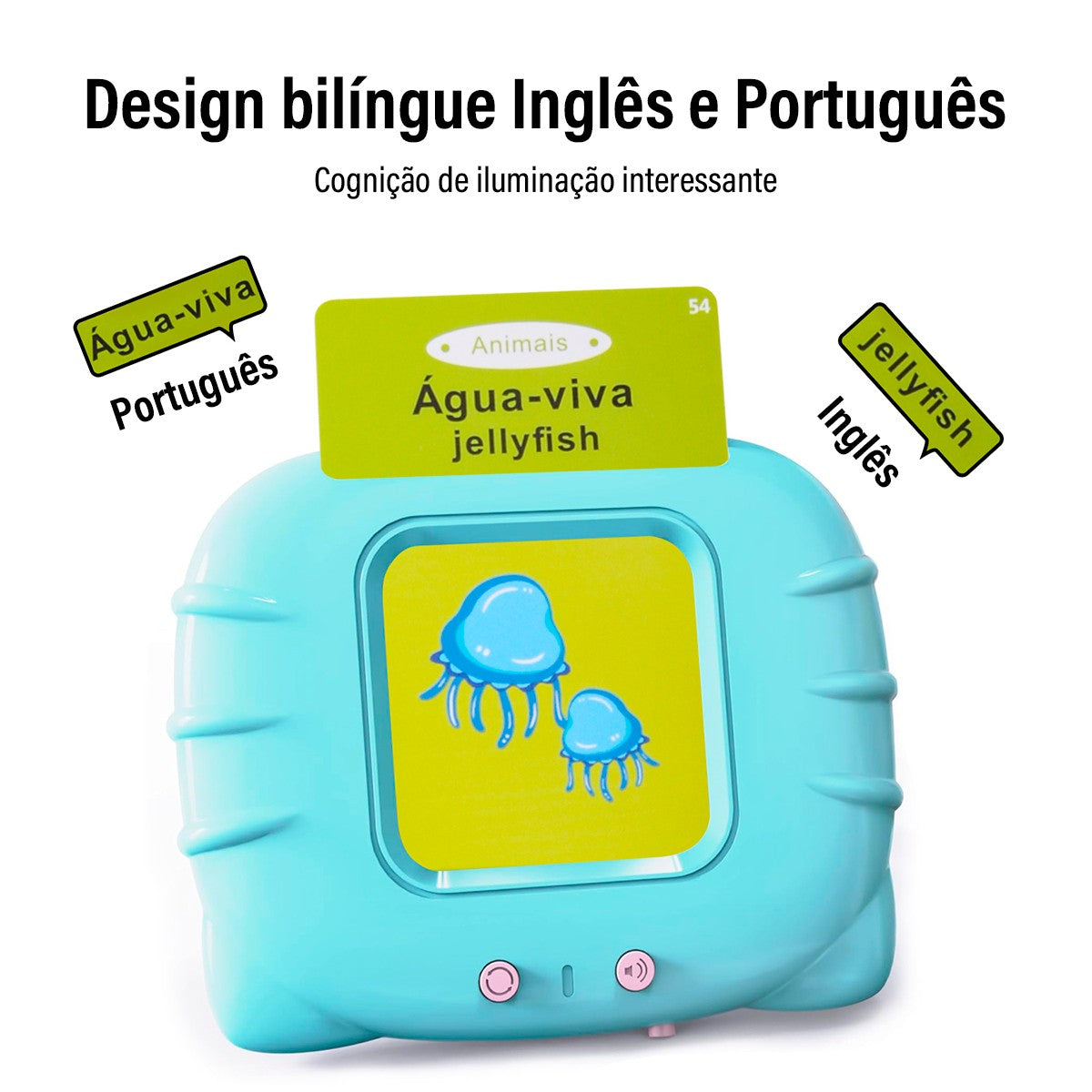 Top Cards para Aprender Inglês - Cartões Falantes de Português e Inglês