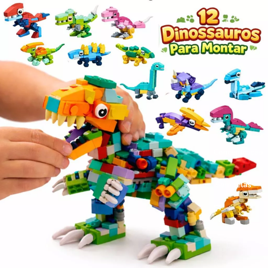Super Kit Dinos 12 em 1