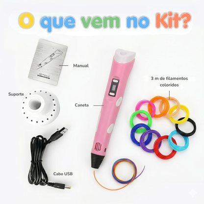 Caneta Mágica de Impressão 3D