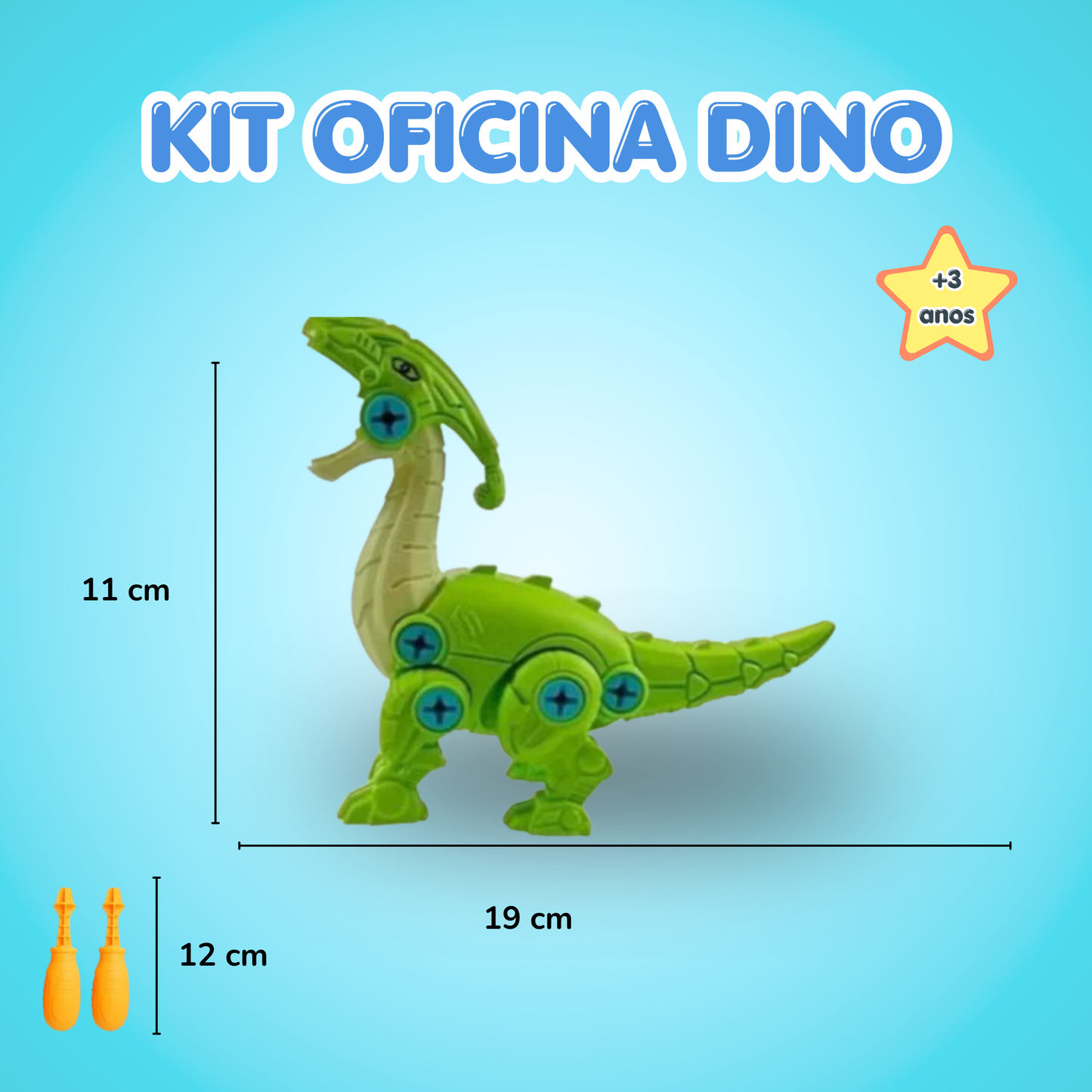 Kit Oficina Dino