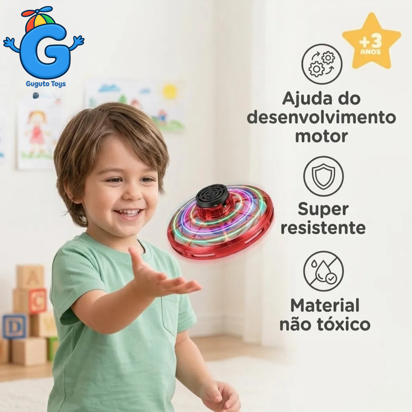 Fidget UFO Voador