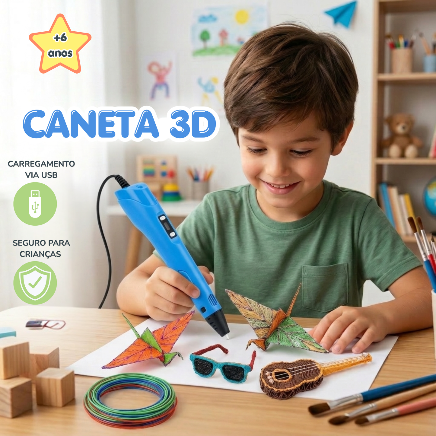 Caneta Mágica de Impressão 3D