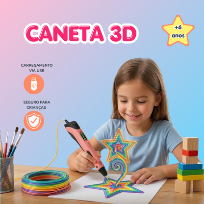 Caneta Mágica de Impressão 3D