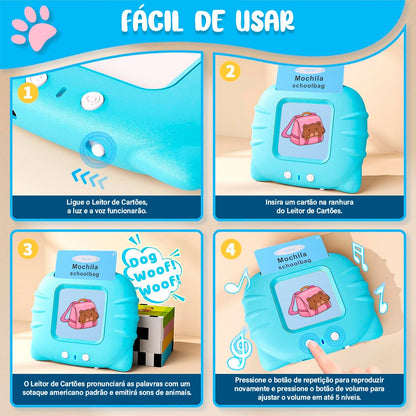 Top Cards para Aprender Inglês - Cartões Falantes de Português e Inglês