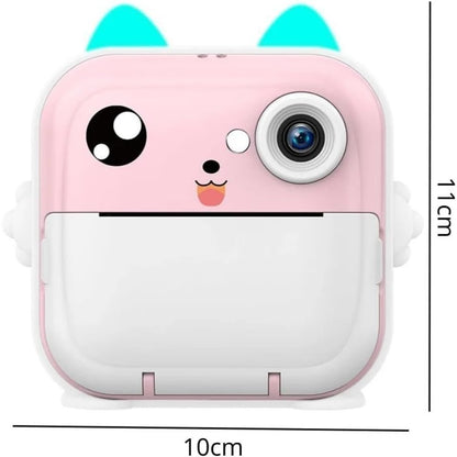 Câmera Digital Infantil com Impressão Instantânea