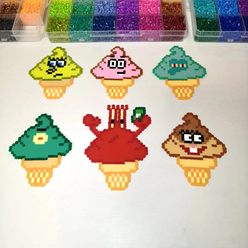 Fuse Beads - Kit de Miçangas para criar Pixel Art