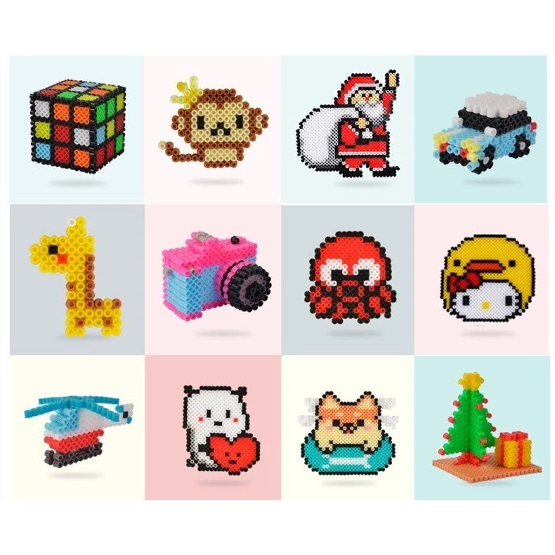 Fuse Beads - Kit de Miçangas para criar Pixel Art